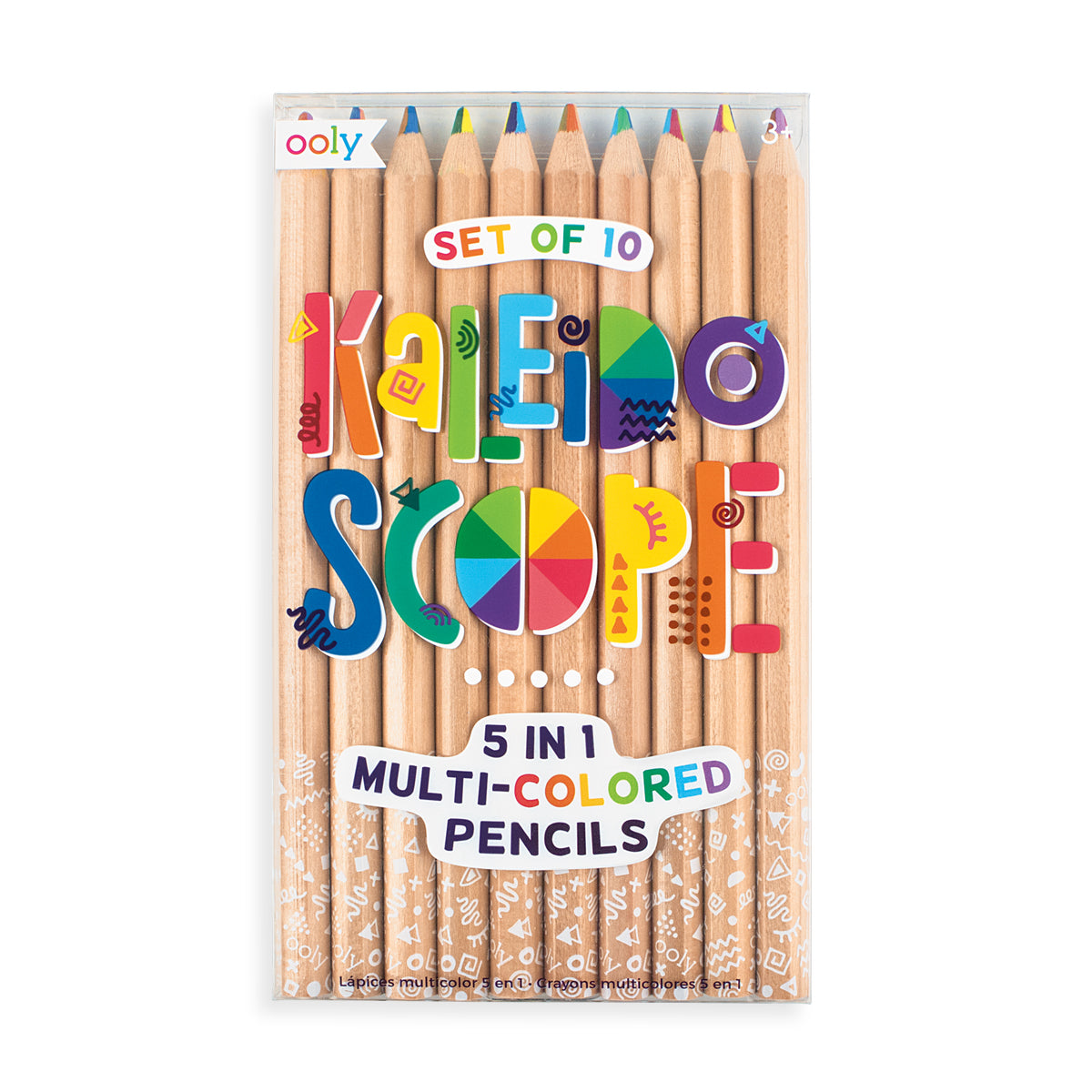 Kaleidoscope Multi-Colored Pencils - Set of 10