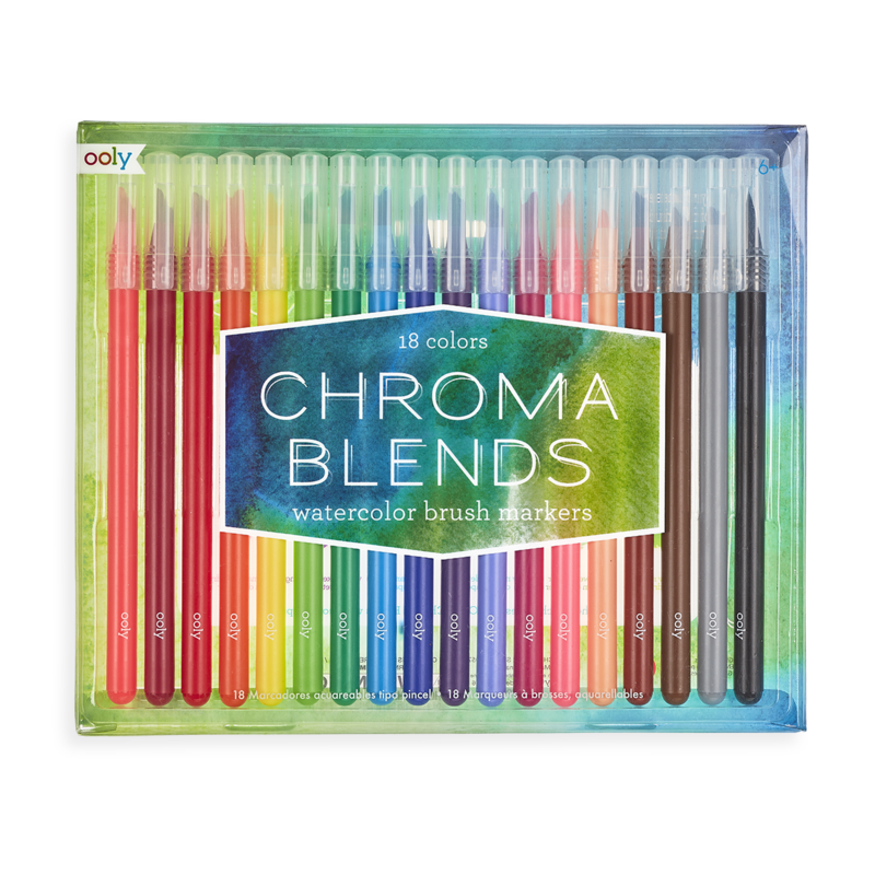 Chroma Blends Watercolor Brush Markers