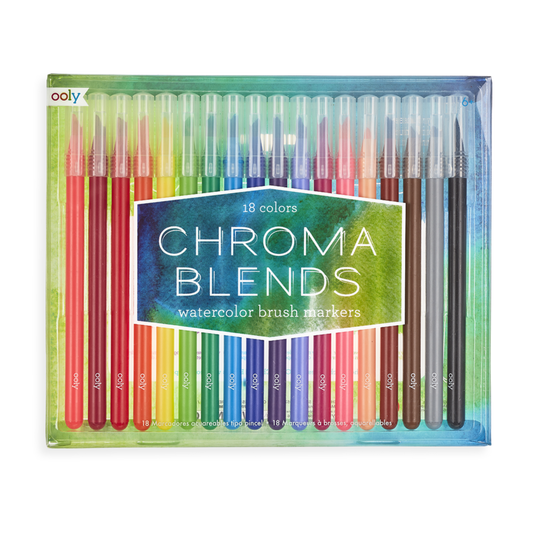 Chroma Blends Watercolor Brush Markers