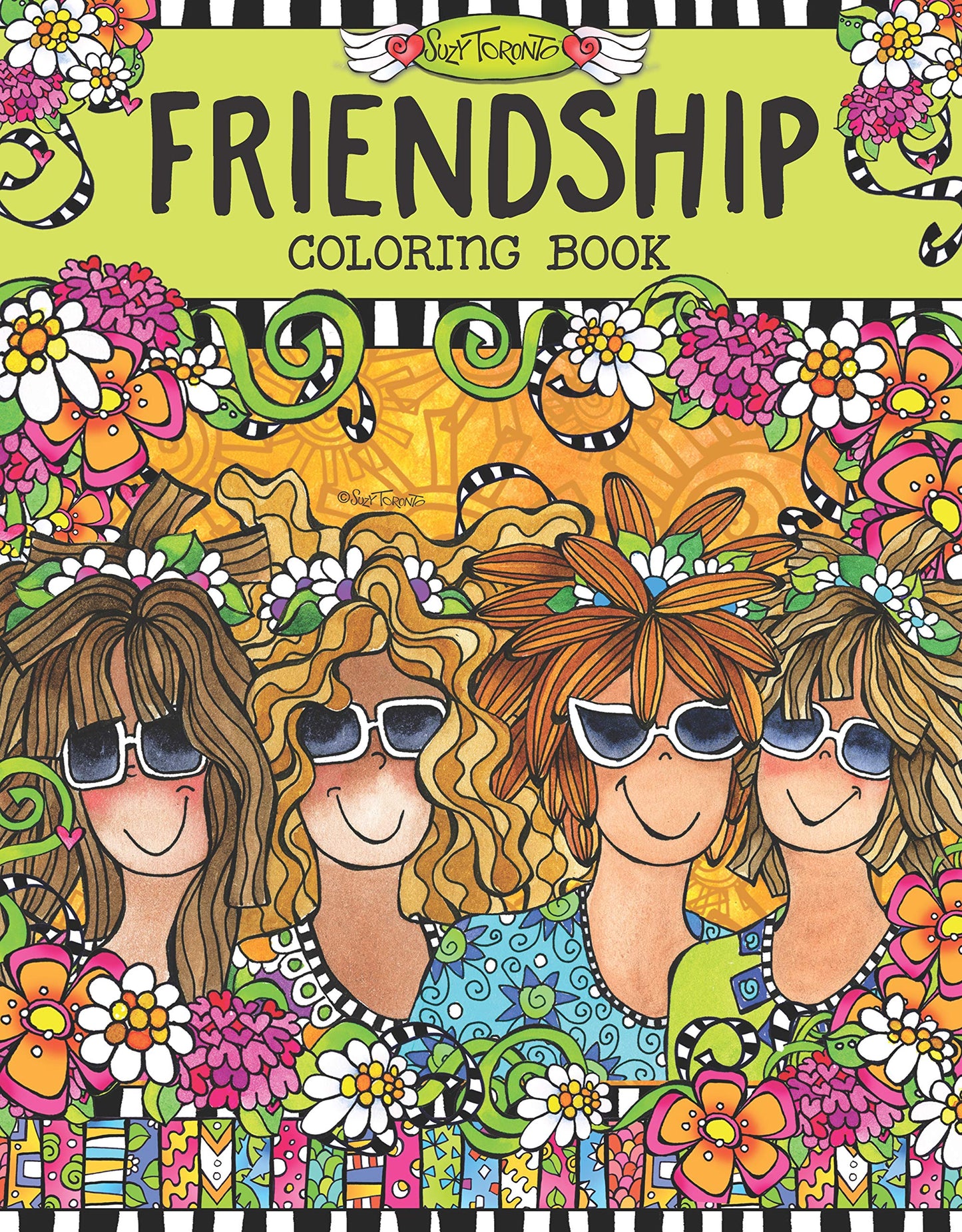 Friendship Coloring Book by Suzy Toronto