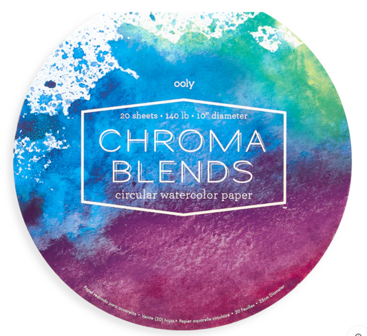 Chroma Blends Circular Watercolor Paper