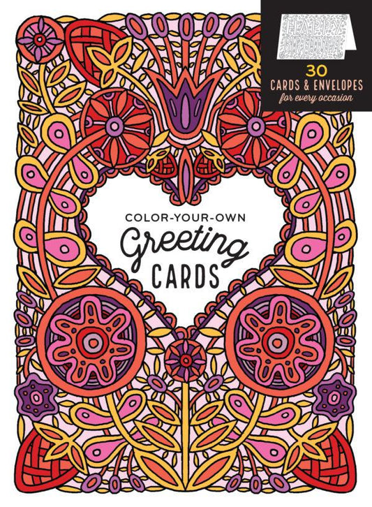 Color Your Own Greeting Cards - Craft Kit